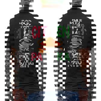 Hungary Paprika Nation Hungarian Pride Magyar Men's Back Print T-Shirt | Mazezy