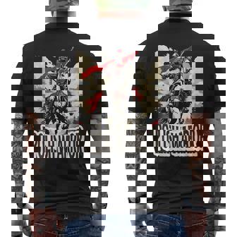 Húsar Guerrero Polaco Husaria Guerreros Caballos Húsaresoldado Camiseta Hombre Estampado Espalda - Regaloses