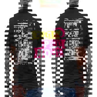 I'm Not Cute I'm Punk Rock パンクロッカー用 メンズTシャツ バックプリント - Kawaiitshirt