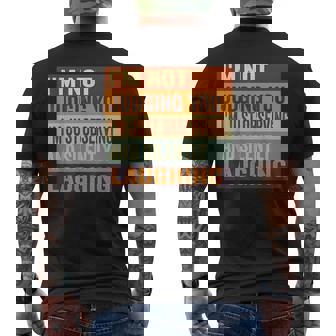 I'm Not Judging You I'm Just Observing Andilently メンズTシャツ バックプリント - Kawaiitshirt