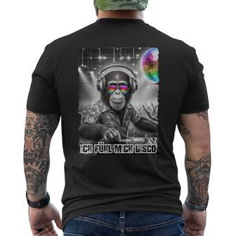Ich Fühl Mich Disco Dj Outfit Für Musikfans Malle Party T-Shirt mit Rückendruck - Geschenkecke