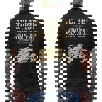 Ich Liebe Meine Frau Wennie Mich Motorradfahren Lässt T-Shirt mit Rückendruck - Geschenkecke