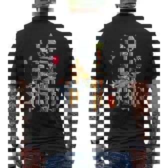 Icônes Du Film D'horreur Chats Pour Les Fans D'horreur Et Les Amateurs De Chats T-shirt imprimé au dos - Cadeauxyz