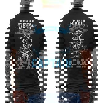 Il Capitano Haempre Ragione E Ioono Il Capitano T-shirt da uomo con stampa posteriore - Novitaregali