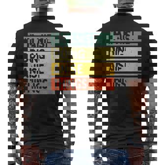 I'm Anise Doing Anise Things Personalized Quote Tank Top Men's Back Print T-Shirt | Mazezy