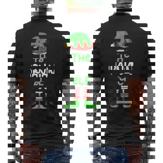 I'm The Iranian Elf Iran Christmas Pajama Men's Back Print T-Shirt | Mazezy