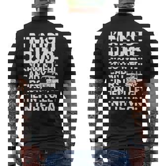 I'm Not Dumb Show Me The Candy First Then I'll Get In Van Men's T-shirt Back Print | Mazezy