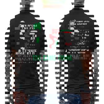 I'm Not But I Am Italian Pride Italiano Italia Bandera Camiseta Hombre Estampado Espalda - Regaloses