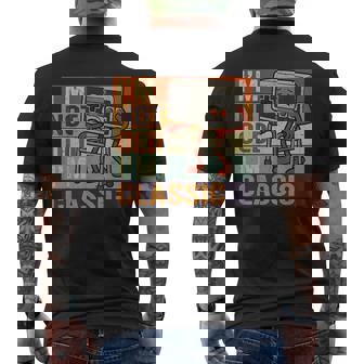 I'm Not Old I'm Classic Old Gamer Gaming Retro 80S 90S Men's T-shirt Back Print - Seseable