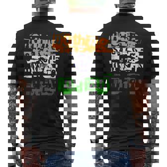 India Nothing Scares Me My Wife Is Indian Humor Tank Top Men's Back Print T-Shirt | Mazezy