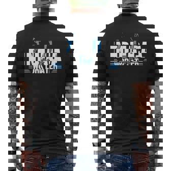 Indiaca First Work Later Handhuttlecock Peteca Indiaca メンズTシャツ バックプリント - Kawaiitshirt