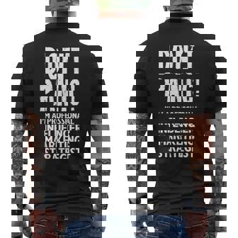 Influencer Marketing Strategist Tank Top Men's Back Print T-Shirt | Mazezy