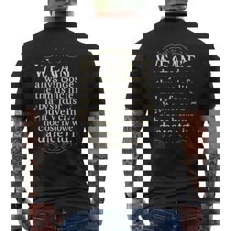 Inspirational Quote Shirt Motivational Dance Life Tee Men's Back Print T-Shirt | Mazezy