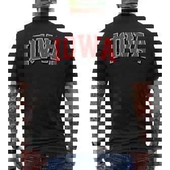 Iowa Throwback Iowa State Men's Back Print T-Shirt | Mazezy