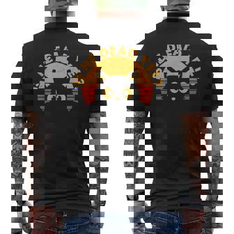 Is-He-Vintage-Dead-Yet 猫 メンズTシャツ バックプリント - Kawaiitshirt