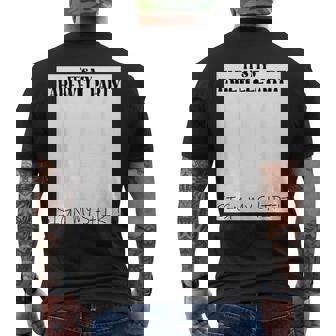 It's My Farewell Partyign My For Goodbye Parting メンズTシャツ バックプリント - Kawaiitshirt