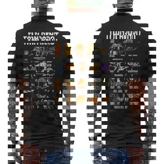 Italian Brainrot 面白いイタリアンブレインロットミームキャラクタ 長袖tシャツ メンズTシャツ バックプリント - Kawaiitshirt