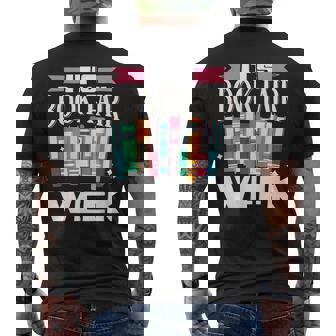 It's Book Fair Week Men's T-shirt Back Print - Monsterry