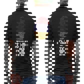 It's In My DNA Proud To Be From Armenia Tank Top Men's Back Print T-Shirt | Mazezy