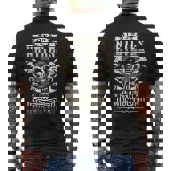 It's A NETTLES Thing You Wouldn't Understand Family Name Men's Back Print T-Shirt | Mazezy