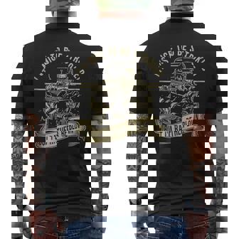 It's Nice To Be Stroked Racing Drag Race Tank Top Men's Back Print T-Shirt | Mazezy