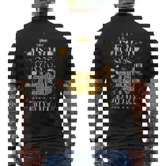 It's My Son's 40Th Birthday Happy Birthday 40 Years Old Men's T-shirt Back Print | Seseable UK