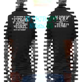 IV Therapy Nursing Team Infusion Nurse Specialist Vintage Men's Back Print T-Shirt | Mazezy