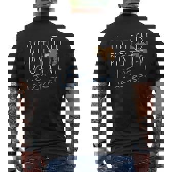 I’Ve Tested Positive For Laziness Sleeping Kawaii Sloth Men's Back Print T-Shirt | Mazezy