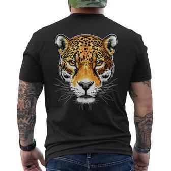 Jaguar Gran Gato Pantera Gatos Lindo Jaguar Camiseta Hombre Estampado Espalda - Regaloses