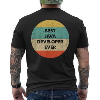 Javaデベロッパーシャツ メンズTシャツ バックプリント - Kawaiitshirt