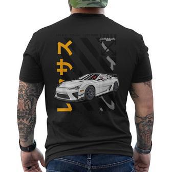 Jdm スポーツカー Lfa10 メンズTシャツ バックプリント - Kawaiitshirt