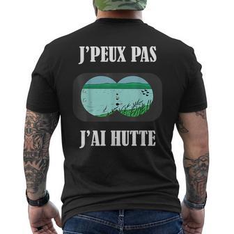 Je Peux Pas J'ai Hutte Chasseur À La Hutte Tonne Gabion T-shirt imprimé au dos - Cadeauxyz