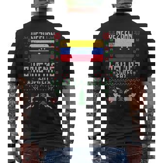 Jerseyenezuela Banderaenezolana Navidad Camiseta Hombre Estampado Espalda - Regaloses