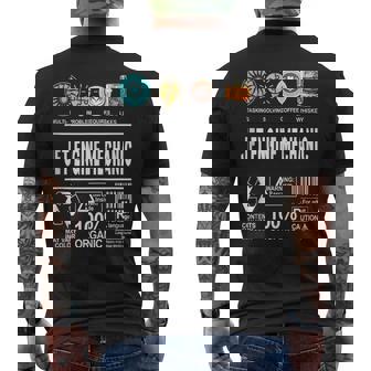 Jet Engine Mechanict Job Definition Skills Coffee Whiskey Tank Top Men's Back Print T-Shirt | Mazezy