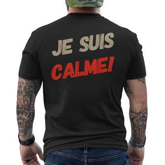Jeuis Calme En Français Jeuis Calme Meme T-shirt imprimé au dos - Cadeauxyz