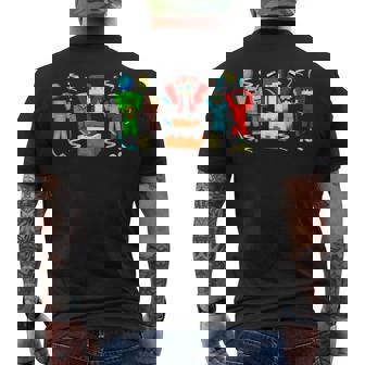 Jj And Mikey Happy Birthday Men's T-shirt Back Print | Seseable UK