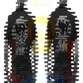 Do It For Johnny Vintage Retro Stay Gold 1983 Ponyboy Men's T-shirt Back Print | Mazezy