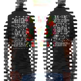 Jolliest Bunch Of Shoppers This Side Of Parking Lot Gnome Men's Back Print T-Shirt | Mazezy