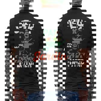 J’Peux Pas Mon Jardin M’Attend Humour Jardinage Jardinier T-shirt imprimé au dos - Cadeauxyz