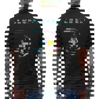 Jugador 2 Jugador 1 Camisas A Juego Pareja Gamer Regalo Camiseta Hombre Estampado Espalda - Regaloses