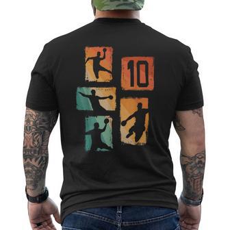 Jugador De Balonmano Para Niños De 10 Años De Edad Camiseta Hombre Estampado Espalda - Regaloses