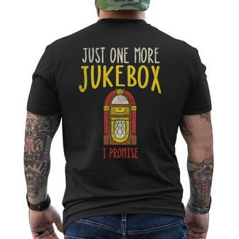 Just One More ジュークボックス I Promise 長袖tシャツ メンズTシャツ バックプリント - Kawaiitshirt