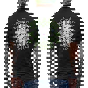 Just A Tiny Pinch Dental Dentist Saint Patrick's Day Men's T-shirt Back Print - Monsterry