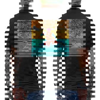 Kayak Canoe Rafting Games Water Sports Paddle Kayaker Tank Top Men's Back Print T-Shirt | Mazezy