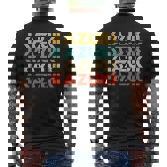 Kazuki 和樹 メンズTシャツ バックプリント - Kawaiitshirt