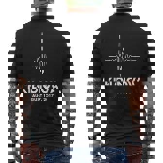 Kilonova 重力波 天文学科学 メンズTシャツ バックプリント - Kawaiitshirt