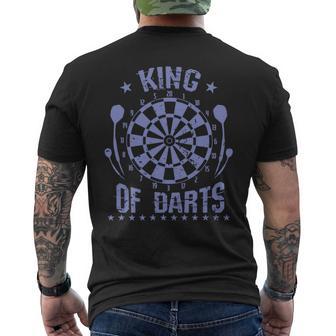 King Of The Dart Men's Back Print T-Shirt | Mazezy