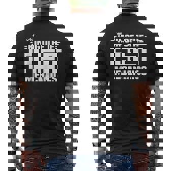 King Of The Fleet Mechanics Tank Top Men's Back Print T-Shirt | Mazezy