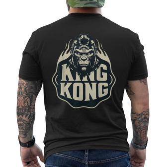 King Kong Strenght Men's T-shirt Back Print - Thegiftio UK