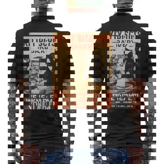 Kitty Biscuits We Knead Em You Need Em Cat Lover Men's T-shirt Back Print | Seseable CA